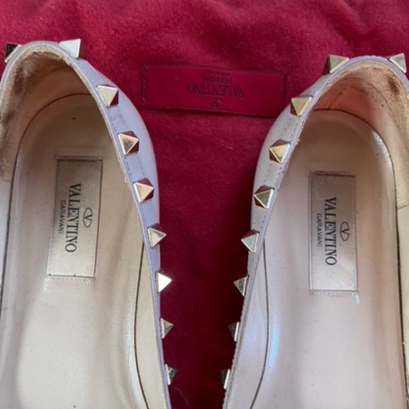 Authentic Valentino rockstuds flats Size 37 - Picture 4 of 6